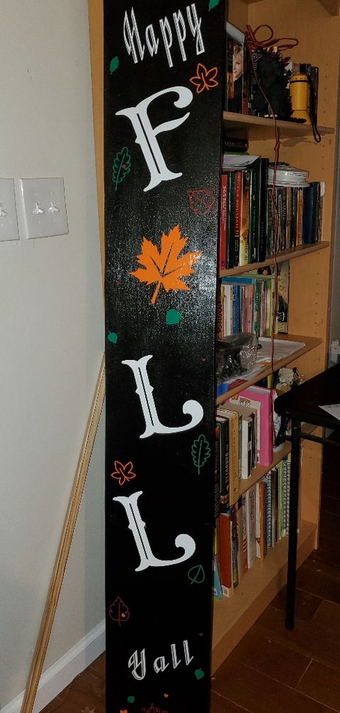 Handmade 5'5 Outside Porch Sign - Customizable